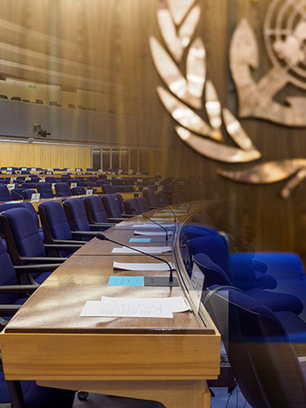 IMO meeting chamber
