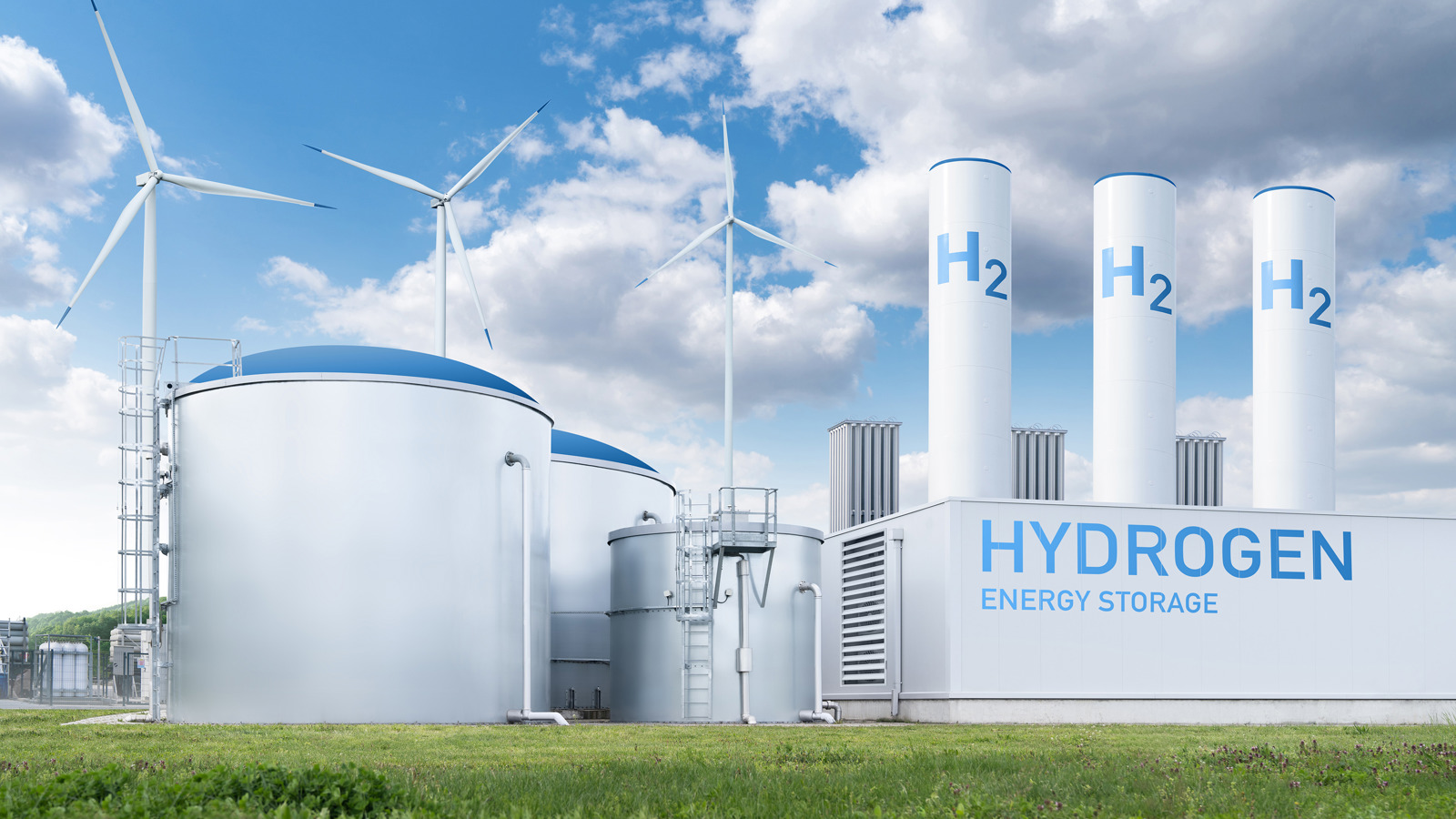Hydrogen storage siloes
