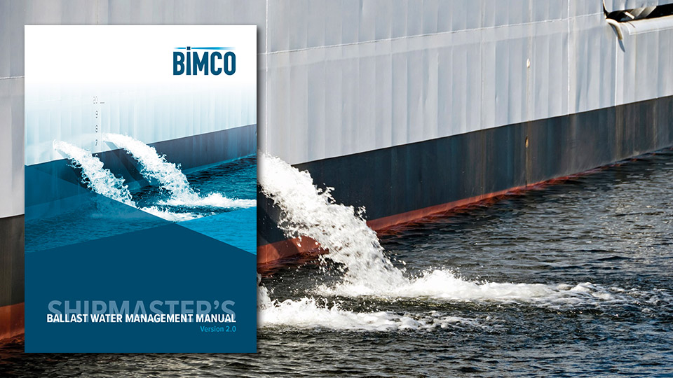 Image of the BIMCO Shipmaster's Ballast Water Manual cover